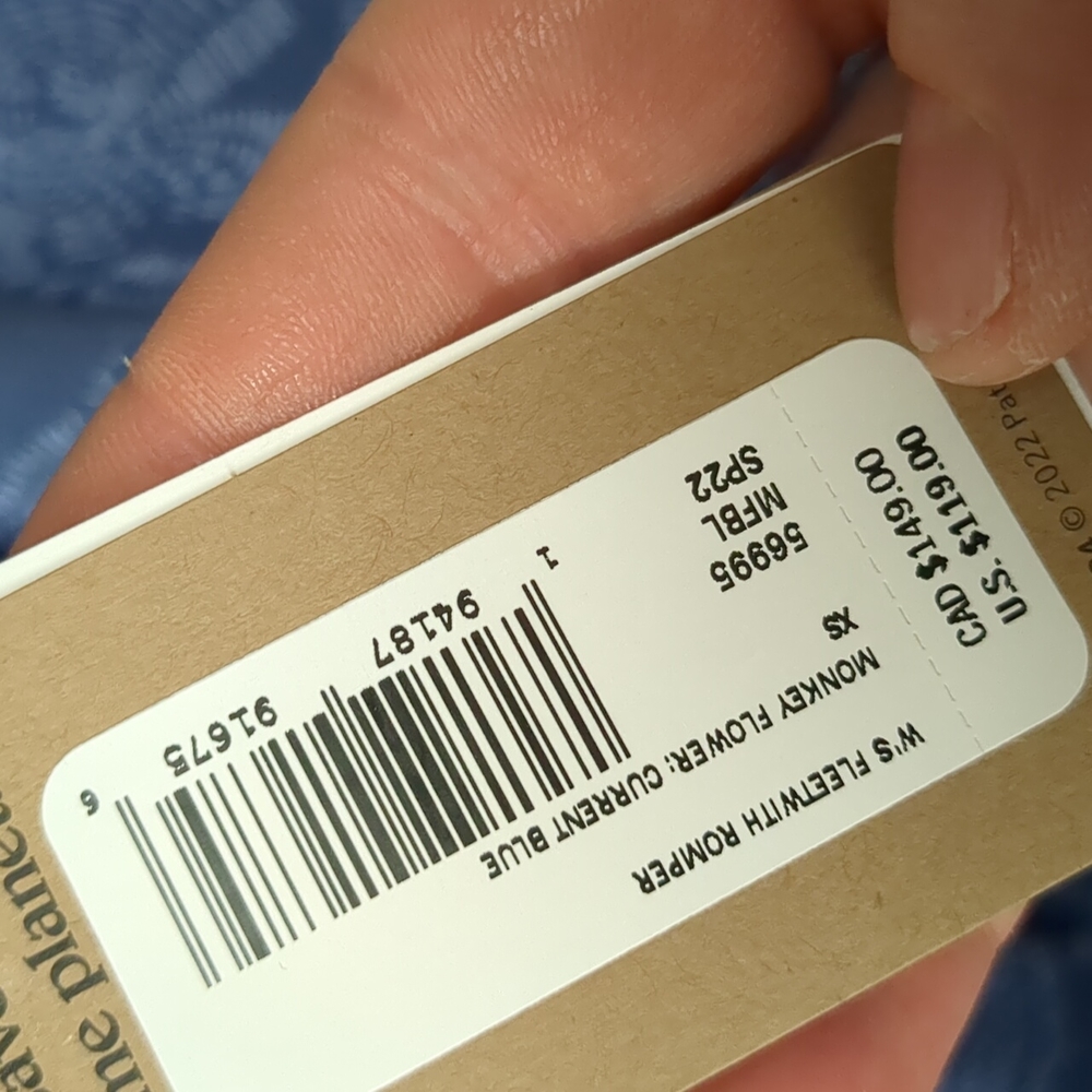 Patagonia Fleetwith romper - Picture 5 of 8